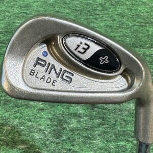 Vintage Ping i3+ Blade 6 Iron Blue Dot Right Hand Steel Shaft Ping Grip USA